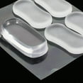 thumbnail image 6 of HEMOTON 20pcs  Toilet Seat Bumpers Door Bumpers Transparent Bumper Pads for Cabinet Furniture, 6 of 8