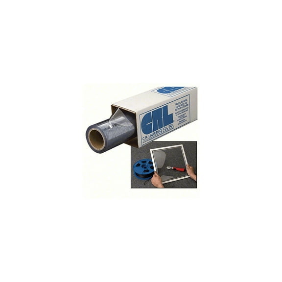 CRL VF1248 48" Super Clear Vinyl .012" Film50' Roll