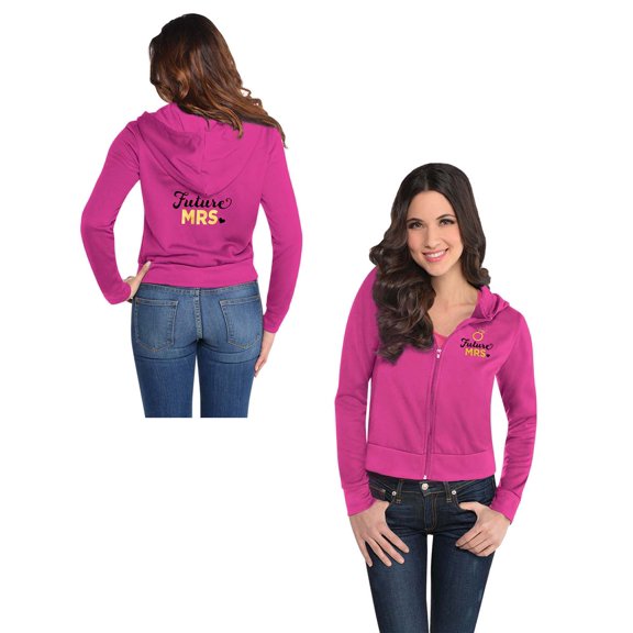 Sassy Bride Womens Adult Bachelorette Hoodie-L/XL