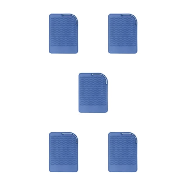 Plancha de Pelo Injueey Eficaz y Ligera para peinar Fácilmente azul corto