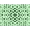 thumbnail image 1 of Ahgly Company Machine Washable Indoor Rectangle Transitional Mint Green Area Rugs, 5' x 7', 1 of 7