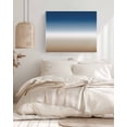 thumbnail image 3 of Navy Blue Beige Ombre Cream Wall Art for Living Room,Canvas Picture Wall Decor for Bathroom Bedroom,Modern Abstract Art Aesthetics Painting Artwork for Office Hallway Dining Room Decor 24"x32", 3 of 8