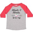 thumbnail image 3 of Inktastic Abuelo and Abuela Love Me- Heart Grandchild Boys or Girls Toddler T-Shirt, 3 of 5
