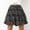 Black, variant on Babysbule Women Skirts Fashion Women Mini Printed Skirt Strap Elastic Ladies Short Skirts