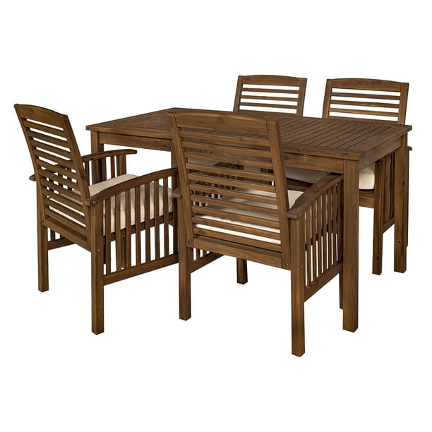 Manor Park Outdoor Patio Dining Set, 5 Piece, Multiple Colors and Styles