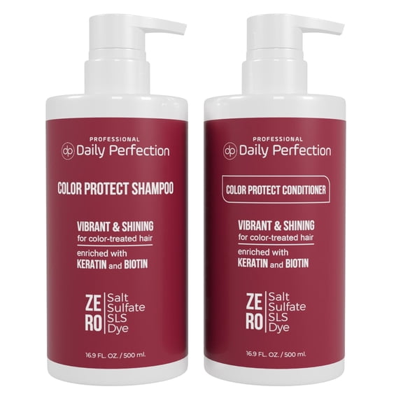 Preserve & Enhance Your Hair Color - Gentle Shampoo with Biotin and Keratin. Professional Color-Safe Formula for Vibrant, Long-Lasting Results