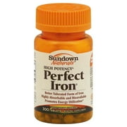 Spring Valley Iron Supplement Slow Release Tablets, 45 mg, 30 Ct