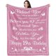 thumbnail image 1 of LHSHID Sweet 16 Birthday Gifts for Girls for 16 Year Old Girl Happy 16th Birthday Gifts for Teen Girls Unique Sixteen Gifts for Daughter Sister 16th Decorations Blanket 40x50in, 1 of 6