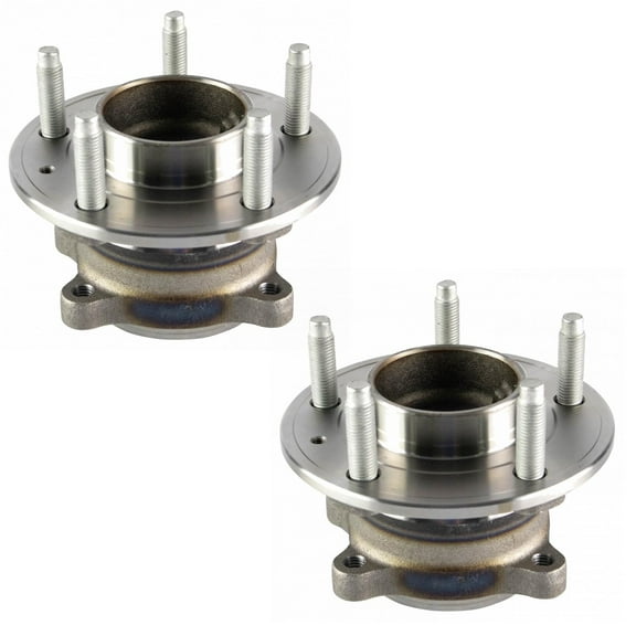 TRQ Rear Wheel Bearing & Hub Assembly Pair LH & RH Sides for Volt Cruze Verano BHA65658 Fits select: 2013-2017 BUICK VERANO, 2013-2015 CHEVROLET VOLT
