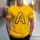 thumbnail image 1 of Tops para hombre, blusas y camisas de cuello redondo y manga corta para hombre, camisetas deportivas informales con estampados a la moda para hombre, blusas de cuello redondo y manga corta, blusas de, 1 of 5
