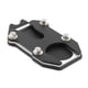 thumbnail image 2 of Almohadilla de pata de cabra para motocicleta, pilar lateral, almohadilla de extensión para caballete lateral del asiento agrandado negro exterior, 2 of 8
