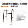 thumbnail image 3 of Andadera 2 En 1 Aluminio C/Gomas Antiderrapantes Speedy, 3 of 3
