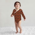 thumbnail image 4 of Xecao Red Hot Chili Print Baby unisex-baby Cotton Long-sleeve Bodysuits-2 Years, 4 of 6