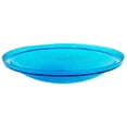 thumbnail image 2 of Achla Designs 14 In Hand Blown Crackle Glass Birdbath w/ Stake, Teal, 2 of 10
