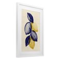 thumbnail image 2 of Stupell Industries Shabby Chic Navy Lemons Botanical Sketch White Framed Print Under Glass, 17 x 23, by Petals Prints Design, 2 of 8