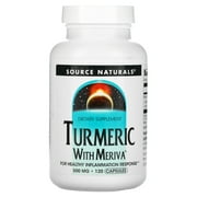 Source Naturals Turmeric With Meriva, 500 mg, 120 Capsules