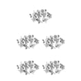 thumbnail image 1 of ZheElen Earring Stud Base Multi Stainless Handmade Popular Ear Pins Setting Daily DIY Jewelry Making Tool Beach Supplies Steel Color 10mm 5Set, 1 of 6