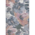 thumbnail image 2 of Addison Rugs Mayfield Premium Machine Washable Transitional Floral Pewter Rectangle Rug, 5' x 7'6", 2 of 6