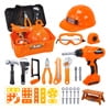 JoyStone 42PCS Tool Set Toddler Beginner Tool Set with Tool Box & Toy Chainsaw & Drill,Pretend Play… — $23.98 (47% off)