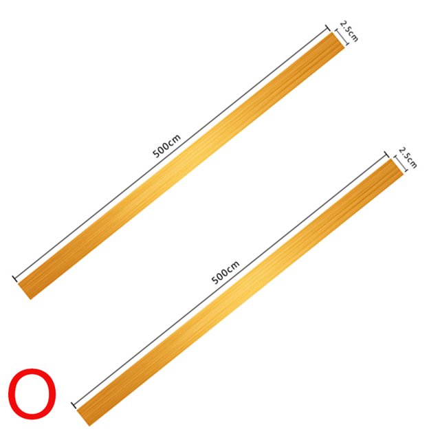CAROOTU Self Adhesive Wall Seam Line Sticker Waterproof Floor Crevice Line Sticker Decoration Tape