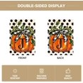 thumbnail image 6 of Fall Monogram Letter J Garden Flag Polka Dot Pumpkin 12x18 Inch Double Sided Outside, Small Burlap Family Last Name Initial Yard Decoration, 6 of 6