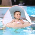 thumbnail image 1 of Baby Swimming Ring with Sun Roof, Autom Inflatable Baby Swimming Aid, Compressible Folding Swimming Perfect Swimming Trainer Baby Swimming Ring for Ch, 1 of 5