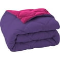 thumbnail image 7 of DNG Creations 1 Piece Reversible Diamond Pattern Comforter ( Hot-Pink/Purple Colour ) 550 GSM All - Season 100% Egyptian Cotton, 800 TC - Full/Queen - Size, 7 of 7