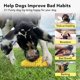 thumbnail image 4 of Juguete masticable para perros indestructible para masticadores agresivos, juguetes interactivos para perros resistentes y duraderos con sabor a leche (azul), 4 of 5