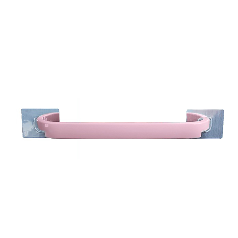 Bathroom Towel Rail Rack Holder Wall Mounted Shelf Self-adhesive Hanging Hanger
