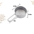 thumbnail image 2 of Clearance Under $5 Mini Flour For Baking Flour Or Powdered Sugar Shaker Duster With Handle Stainless Baking Tools Dusting Flour Sieve For Sugar Flour, 2 of 6