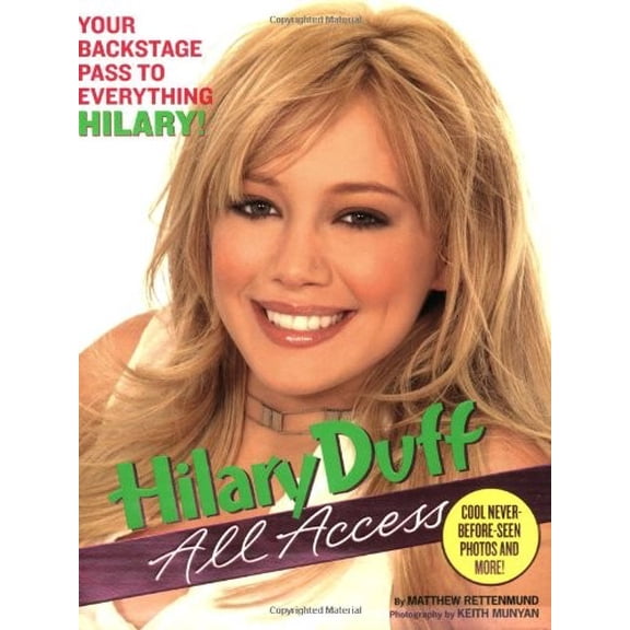 Pre-Owned Hilary Duff : All Access 9780425205198
