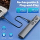 thumbnail image 2 of 2-In-1 USB Type C Presentation Clicker, Rechargeable Wireless Presenter Remote, Clicker for PowerPo, 2 of 5