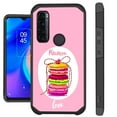 thumbnail image 1 of Compatible with TCL 30XE Hybrid Fusion Guard Phone Case Cover (Macaron Love), 1 of 1