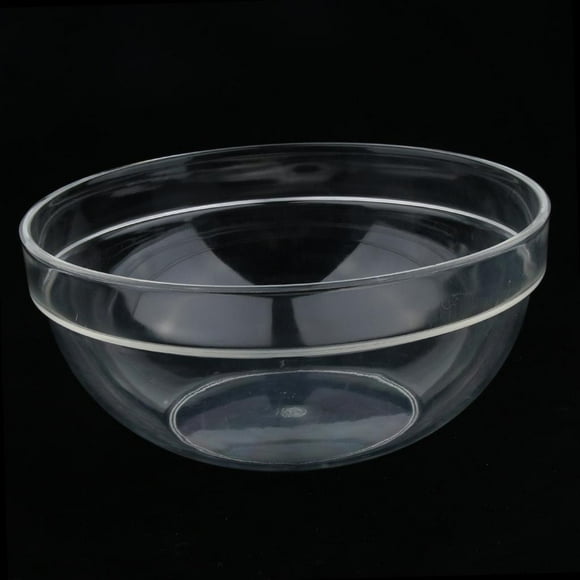 Fruta y ensaladera forma forma forma de plástico resistente a roturas, tamaño 3 - Claro3 Φ20x9cm Yotijar Cuenco de ensalada de frutas