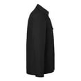 thumbnail image 6 of Harriton M72 Unisex Flex Twill Overshirt-Black-3XL, 6 of 6