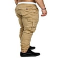 thumbnail image 4 of Mens Elastic Sports Slim Fit Stretch Trousers, 4 of 5