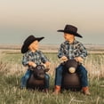 thumbnail image 2 of Big Country Toys Bouncy Bull Kids Toys - Rodeo Ride On Toys for Ages 3+ - Bouncy Animals for Toddlers - Inflatable Kids Hopper Toy with Hand Pump, 2 of 9