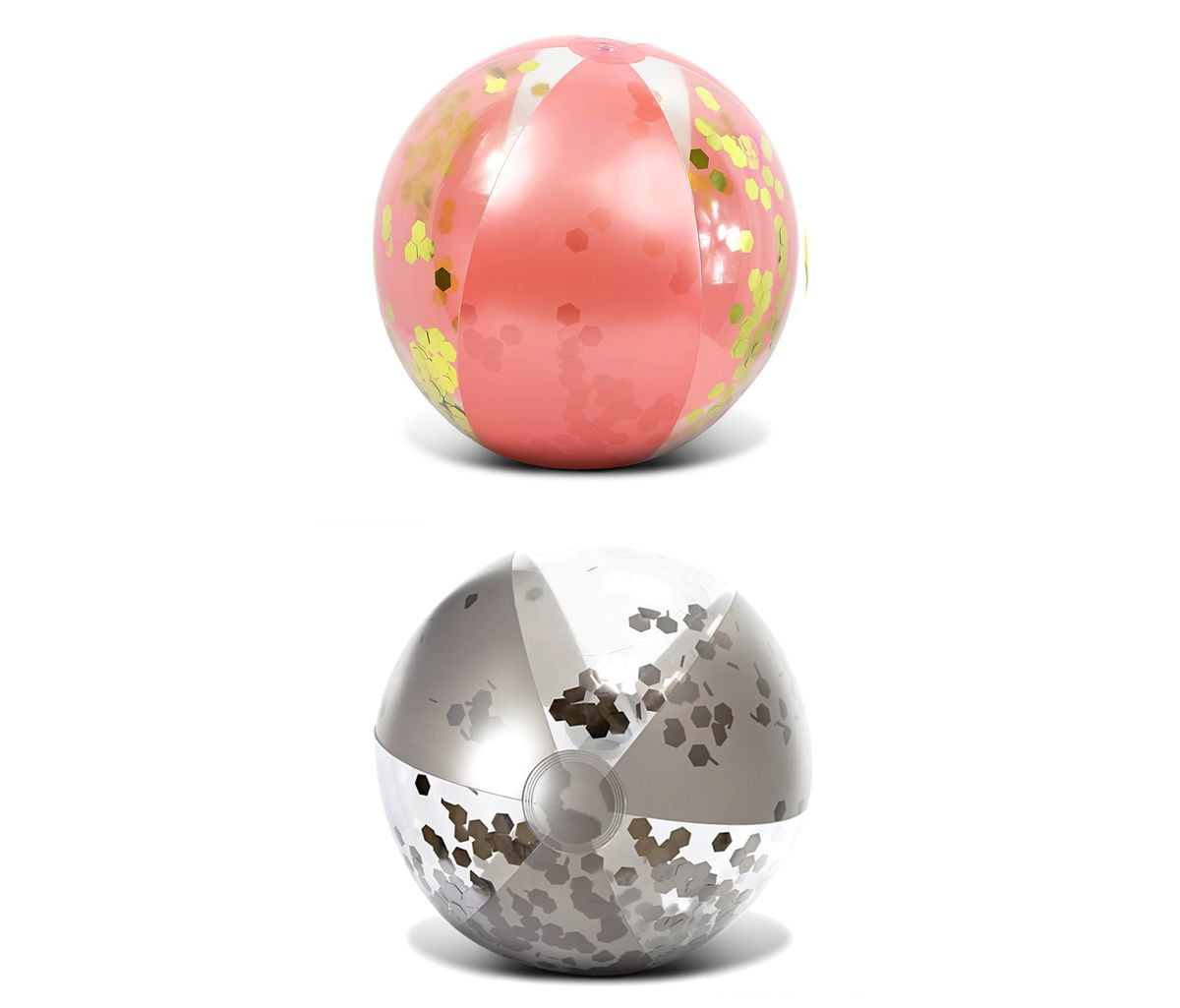 rose gold beach balls