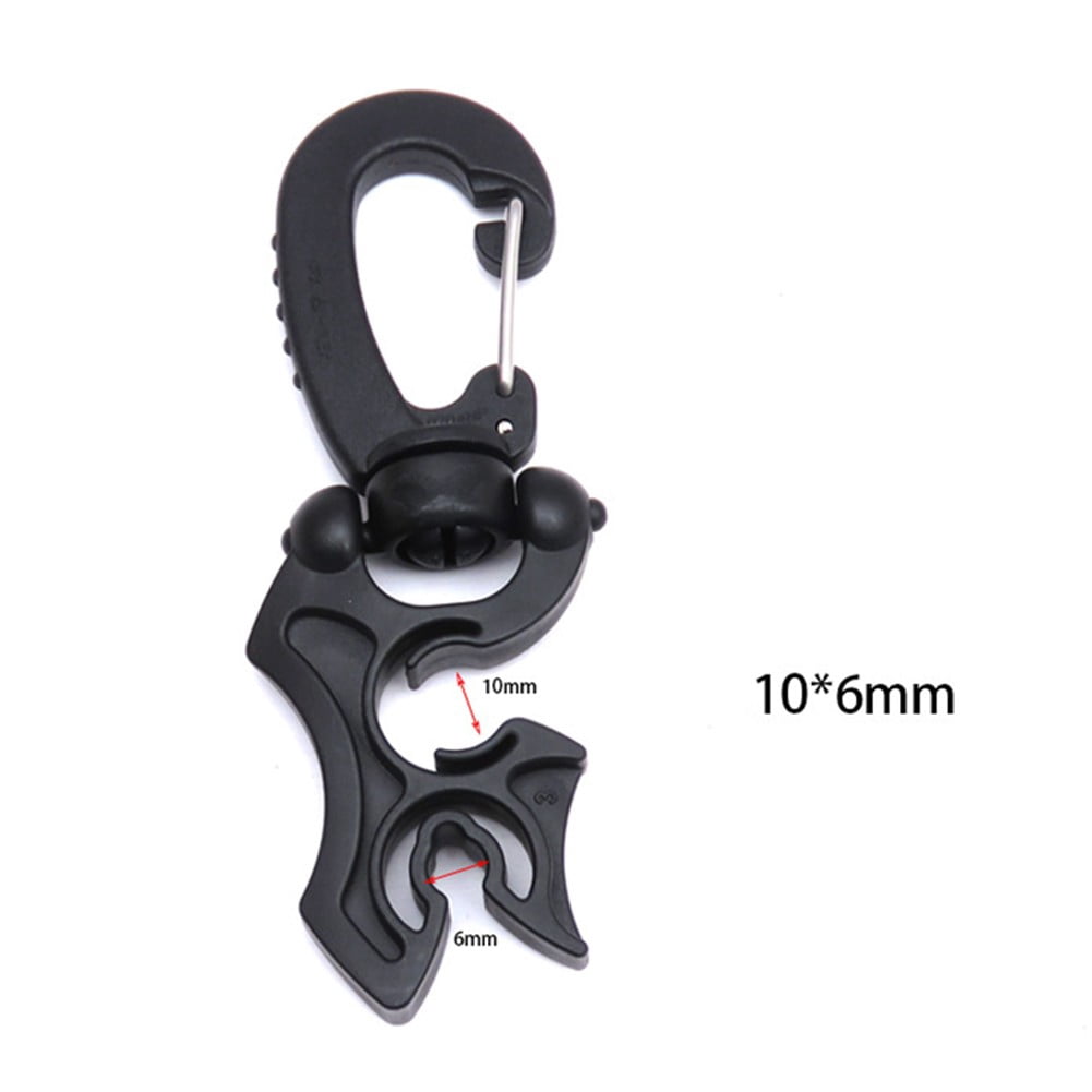 Clip De Plongée Sous-Marine – Acier Inoxydable 304 & PP Dur, Rotation 360°, Support De Tuyau – Pour Bouteille, Régulateur, Montre – Résistant à La Rouille, 5 Couleurs