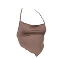 thumbnail image 3 of ZAXARRA Sleeveless Strappy Crop Tops Matching with High Waist Pleated Skirt, 3 of 8