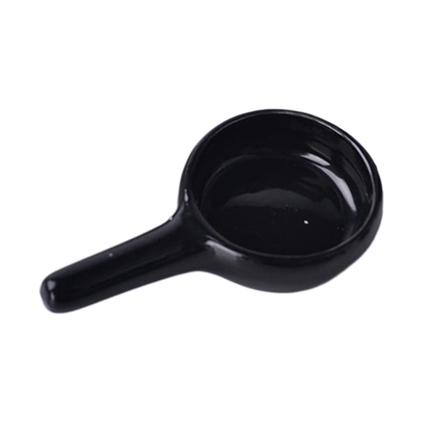 Calentador de cera para velas de té, calentador de aceite, adorno de escritorio, candelabro de cerámica, cuchara de vela de cerámica para estantería negro Macarena Candelero