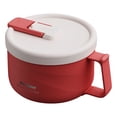 thumbnail image 3 of Large Noodle Bowl - Big Capacity Ramen Soup Bowl - Ceramic Pasta Bowl for Home Kitchen - Oversized Bowl for Noodles, Salad, and Soup, 3 of 8