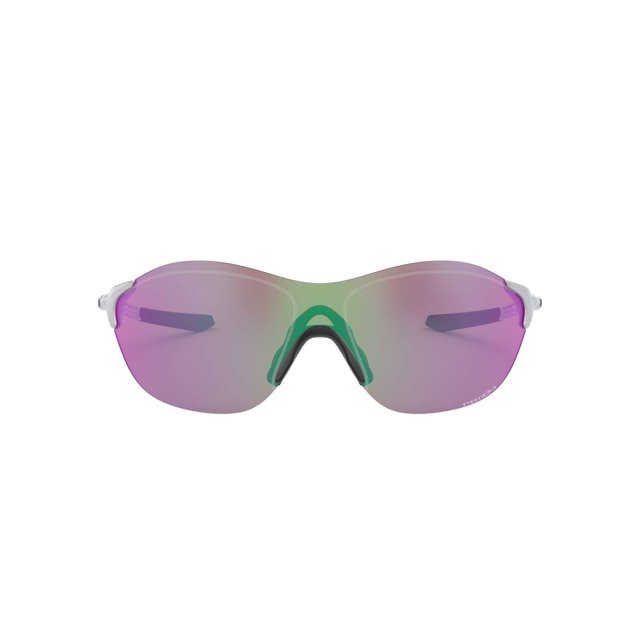 Oakley Men's Evzero Swift (a) Non-Polarized Iridium Rectangular Sunglasses, Silver, 38 mm