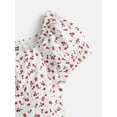 thumbnail image 3 of Weekend Academy Girls Printed Top with Puff Sleeves, Sizes 4-18, 3 of 3