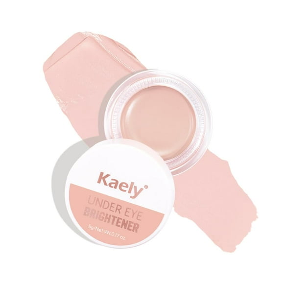 Iluminador de ojos Kaely 08, color rosa claro, impermeable, vegano
