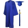 thumbnail image 4 of HAHDAXIA Matte Graduation Gown Cap Tassel Set 2024 for High School and Bachelor, 4 of 7