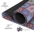 thumbnail image 3 of Floral Mahjong Mat for Table, 31.5*31.5in Anti Slip American Mahjong Table Cloth, Noise Reduction, Neoprene Mah jongg Mat with Carrying Bag & 3 Dices, Mahjong Set Gift for Board Tile Games Mats, 3 of 7