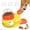 Yellow, variant on UWMDHRC Dog Treat Dispenser Toy, Interactive Duck Puzzle Feeder for Pets