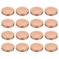 thumbnail image 1 of 16pcs Mason Jar Lids 3.39" Tinplate Leak-proof Mason Canning Covers, Rose Gold, 1 of 7