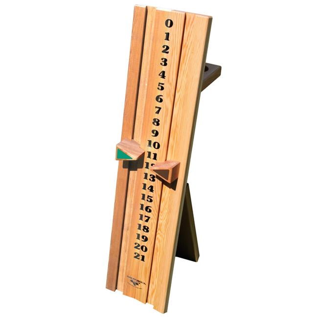 Gronomics WOBBSB 1043 10 x 14 x 43 in. White Oak Bean Bag Score Board